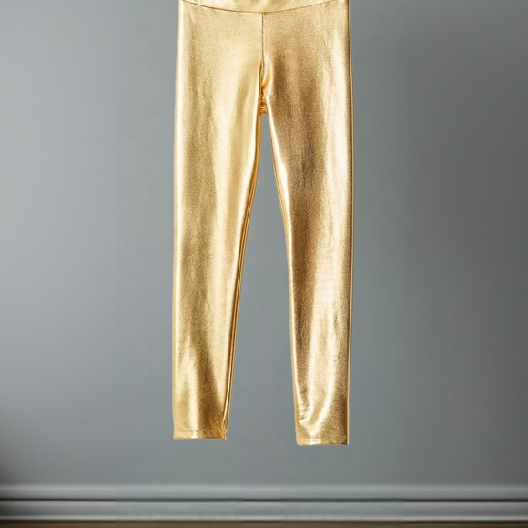 Gold Women's Leggings - Picture 3 of 6